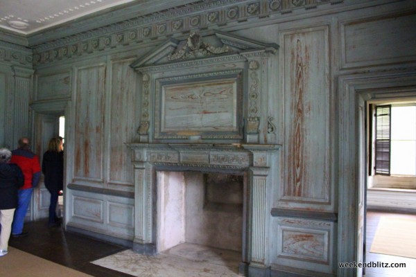 Great Hall fireplace mantle and overmantle