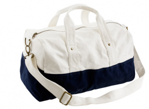 Canvas Overnight Bag from JCrew 