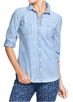 Light Chambray available at Old Navy for only $24.95! http://oldnavy.gap.com/browse/product.do?cid=91073&vid=1&pid=647210002